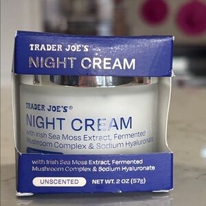 Trader Joe's Night Cream 2oz, Unscented